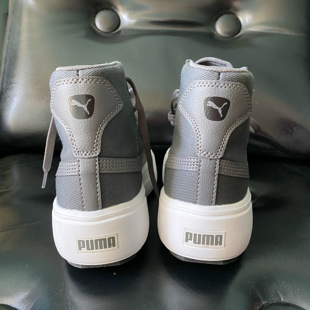 NWOT PUMA Kaia mid castlerock gum shoe size 9.5 USA UK 7 - Picture 2 of 5